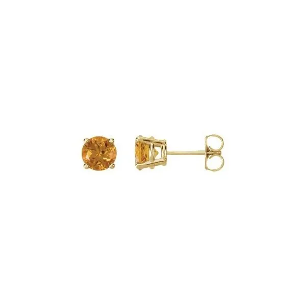 Round 4-Prong Stud Earrings Holly's Jewelry Mountain Home, AR