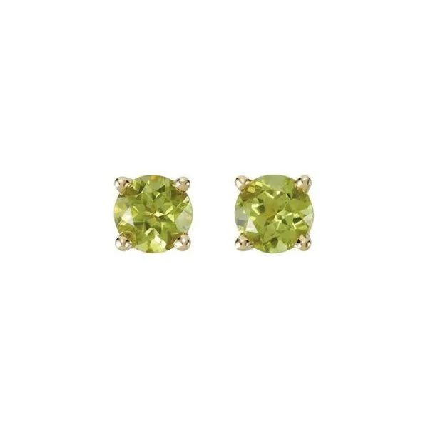 Round 4-Prong Stud Earrings Image 2 Hart's Jewelers Grants Pass, OR
