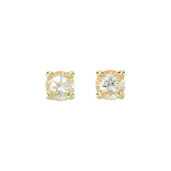 Round 4-Prong Stud Earrings Image 2 Hart's Jewelers Grants Pass, OR