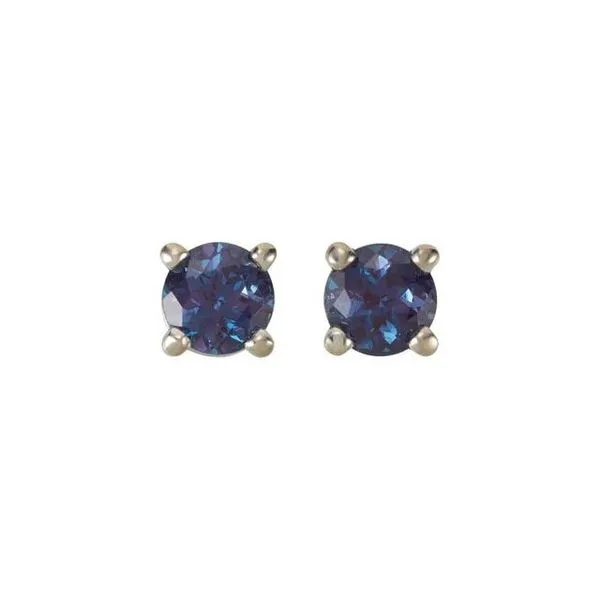 Round 4-Prong Stud Earrings Henry B. Ball Jewelers Canton, OH