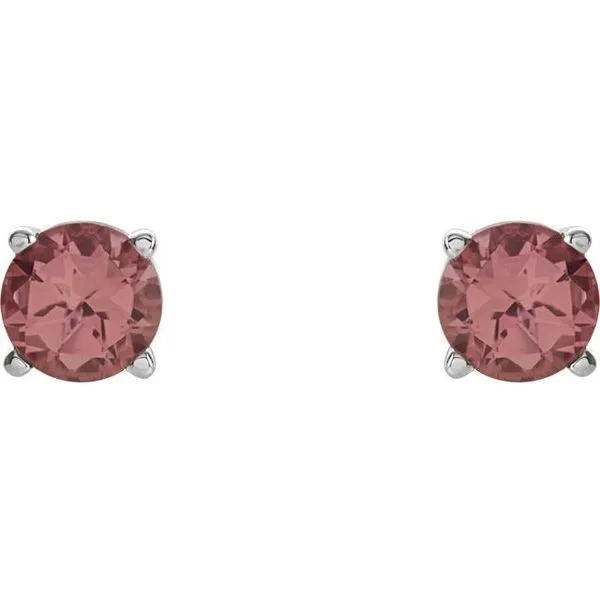 Round 4-Prong Stud Earrings Image 2 Hart's Jewelers Grants Pass, OR