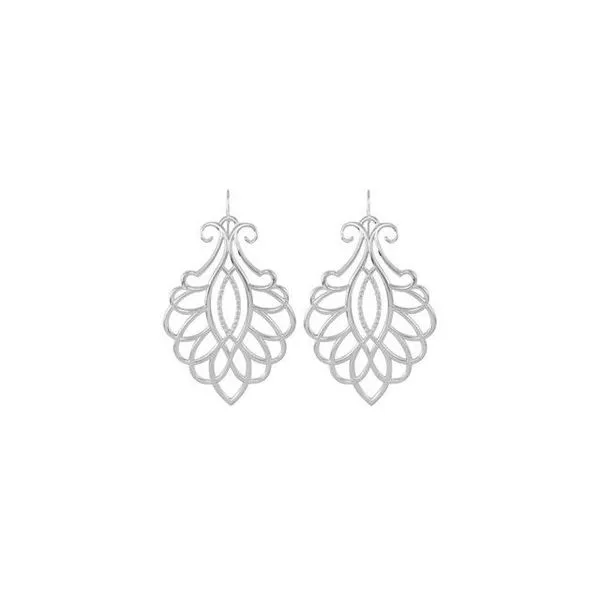Filigree Scroll Earrings Image 2 Holly's Jewelry Mountain Home, AR