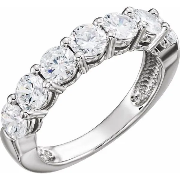 Seven-Stone Anniversary Band L & L jewelers Scarborough, ME