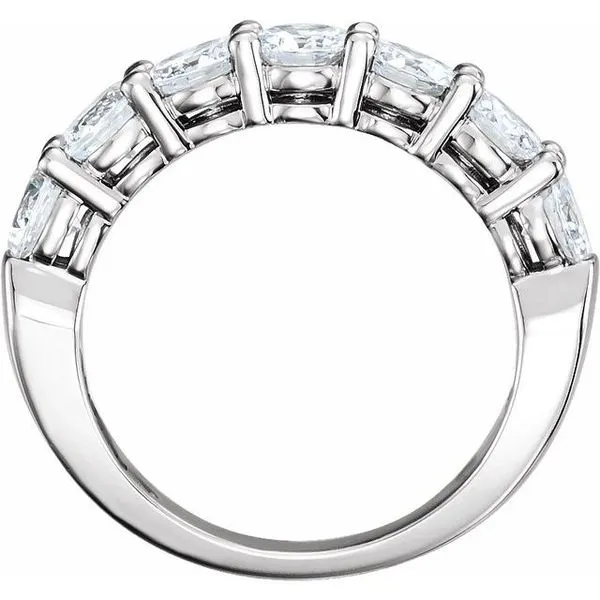 Seven-Stone Anniversary Band Image 2 Eskews Fine Jewelers Lee's Summit, MO