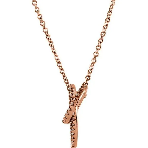 Interlocking Circle Necklace Image 2 Hart's Jewelers Grants Pass, OR