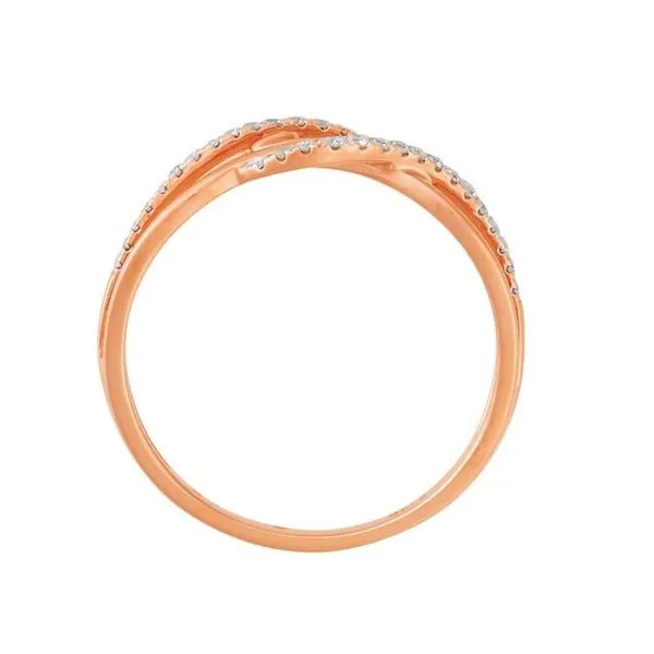 Criss-Cross Ring Image 2 James & Williams Jewelers Berwyn, IL