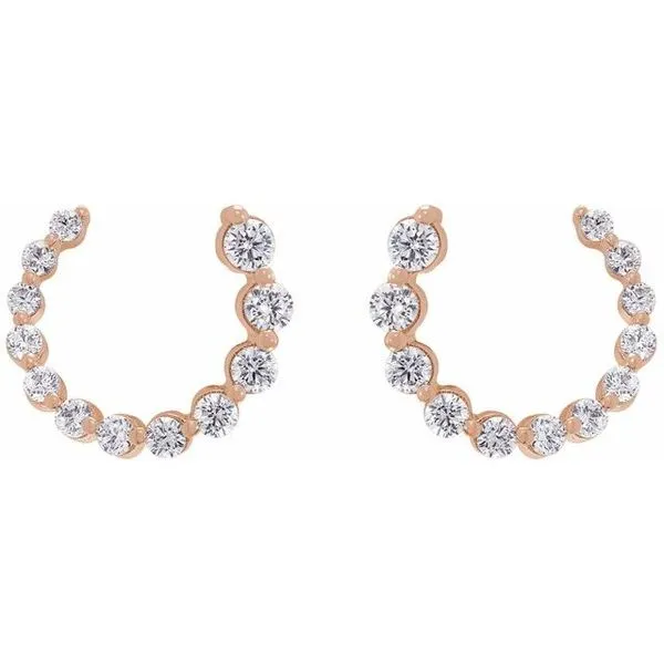 Front-Back Earrings Image 2 SIERRA MOON Auburn, CA