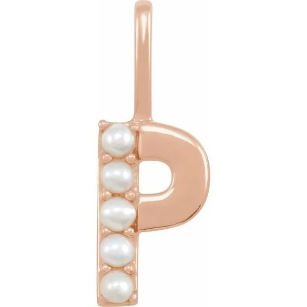 Pearl Initial Charm/Pendant Clater Jewelers Louisville, KY