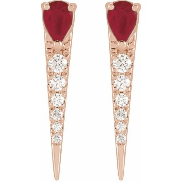 Spike Earrings Image 2 Hart's Jewelers Grants Pass, OR
