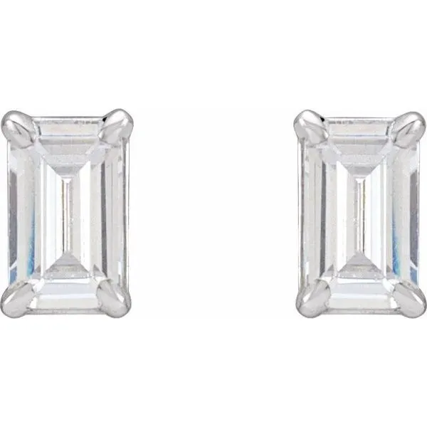 Lab-Grown Diamond Stud Earrings Image 2 John E. Koller Jewelry Designs owasso, OK