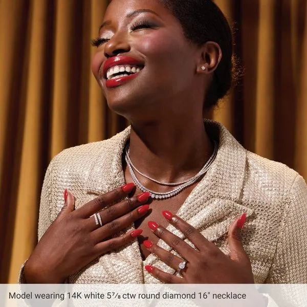 Line Necklace Image 2 Hopman Jewelers Elkhart, IN