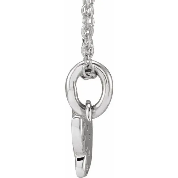 Youth Butterfly Necklace Image 2 Hart's Jewelers Grants Pass, OR