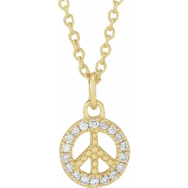 Peace Necklace Hart's Jewelers Grants Pass, OR