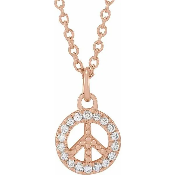 Peace Necklace Hart's Jewelers Grants Pass, OR