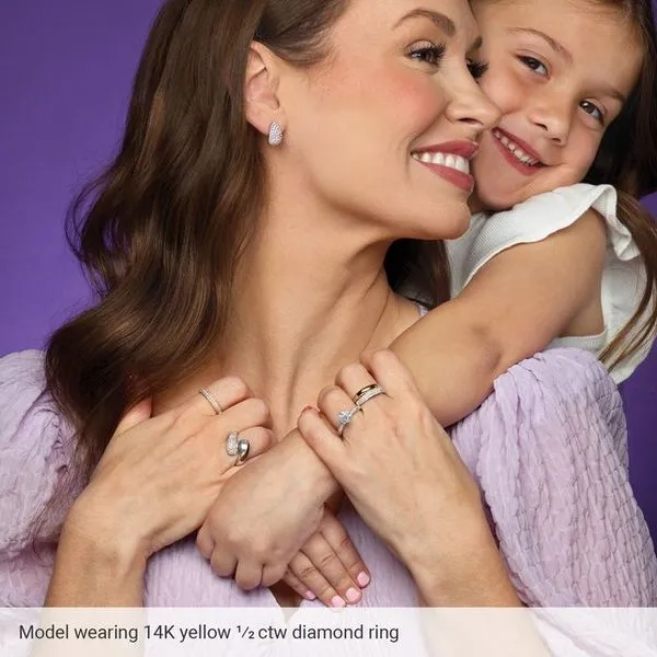 Accented Dome Ring Image 3 Paul James Jewelers Angels Camp, CA