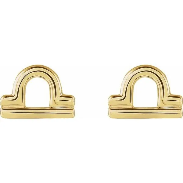 Zodiac Earrings Image 3 Jerald Jewelers Latrobe, PA
