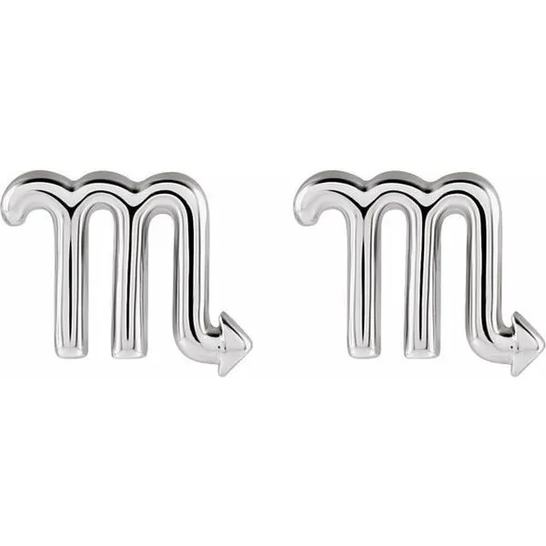 Zodiac Earrings Image 3 Moseley Diamond Showcase Inc Lexington, SC