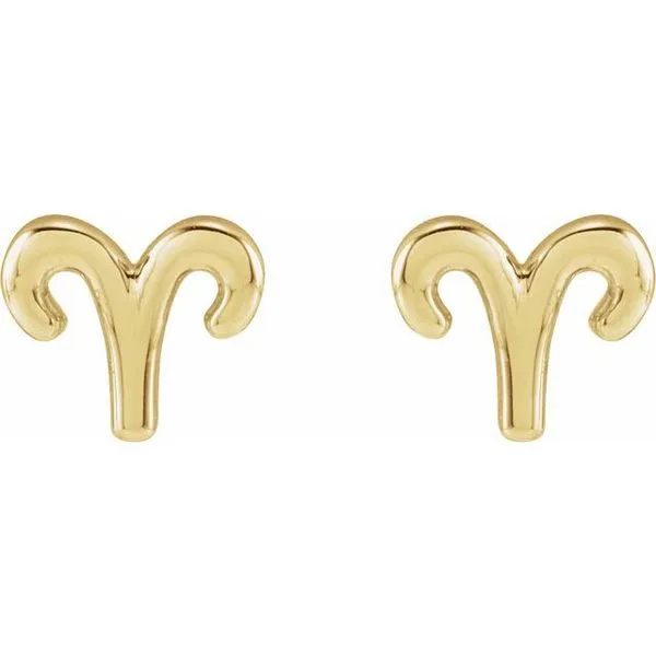Zodiac Earrings Image 3 Hart's Jewelers Grants Pass, OR