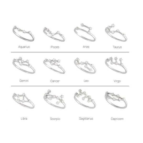 Constellation Zodiac Ring Image 3 Colonial Jewelers of Easton Easton, MD