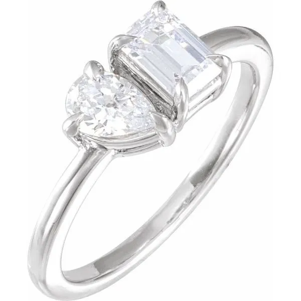 Lab-Grown Diamond Two-Stone Ring Diny's Jewelers Middleton, WI