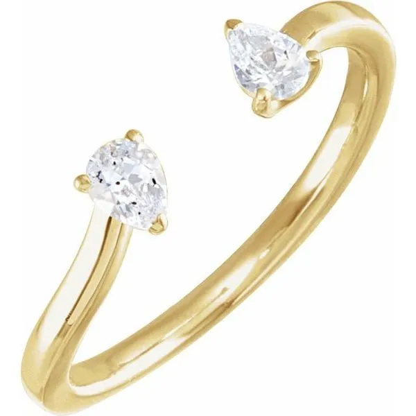 Lab-Grown Diamond Two-Stone Ring Valentine's Fine Jewelry Dallas, PA