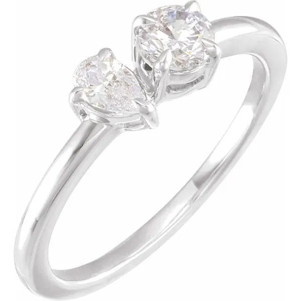 Lab-Grown Diamond Two-Stone Ring Arnold's Jewelry and Gifts Logansport, IN
