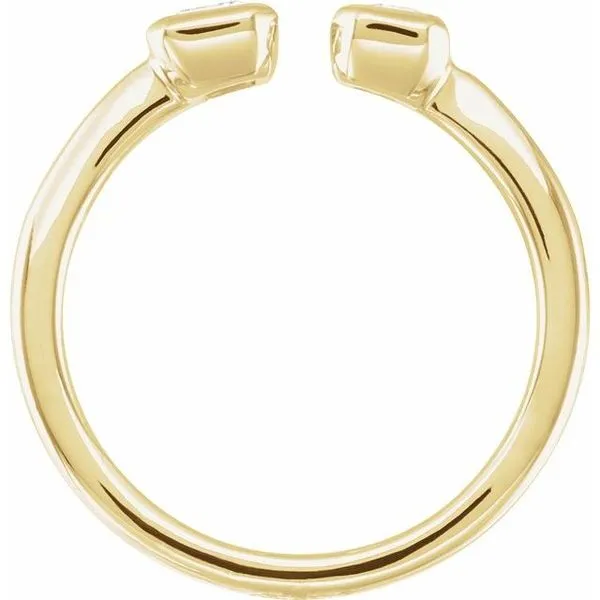 Lab-Grown Diamond Two-Stone Ring Image 2 Henry B. Ball Jewelers Canton, OH