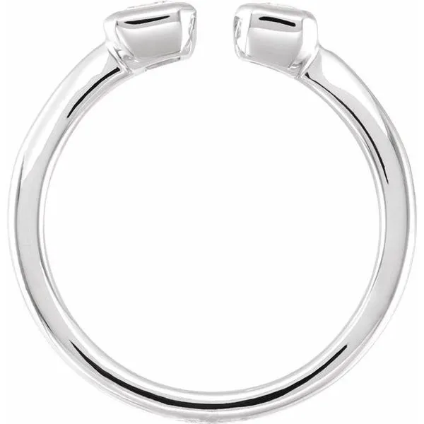 Lab-Grown Diamond Two-Stone Ring Image 2 Milan's Jewelry Inc Sarasota, FL