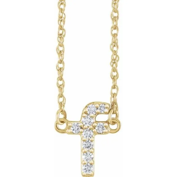 Lowercase Initial Necklace Hopman Jewelers Elkhart, IN