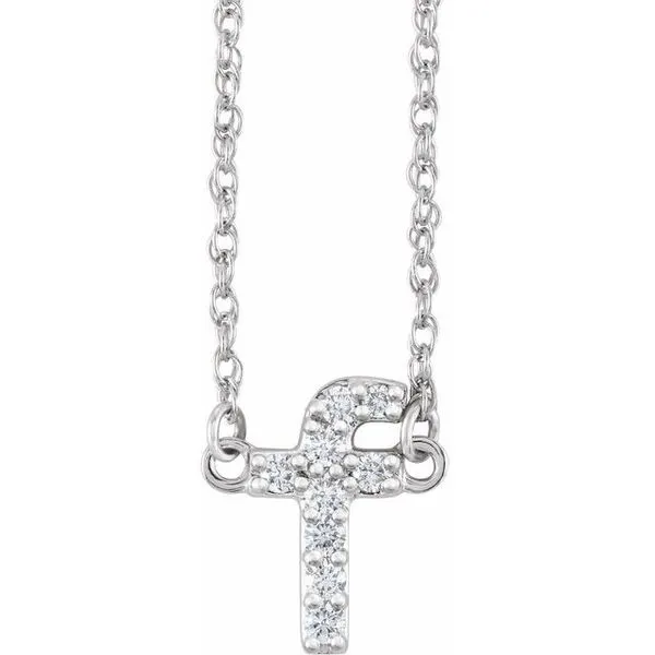 Lowercase Initial Necklace Hopman Jewelers Elkhart, IN