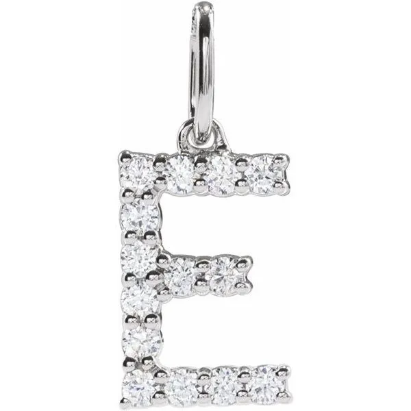 Accented Initial Necklace Gysbers Jewelry Waupun, WI