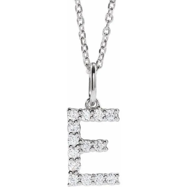 Accented Initial Necklace SIERRA MOON Auburn, CA