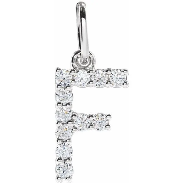 Accented Initial Necklace Gysbers Jewelry Waupun, WI