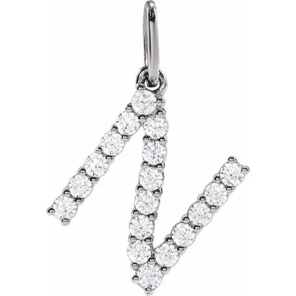 Accented Initial Necklace SIERRA MOON Auburn, CA