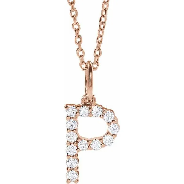 Accented Initial Necklace SIERRA MOON Auburn, CA