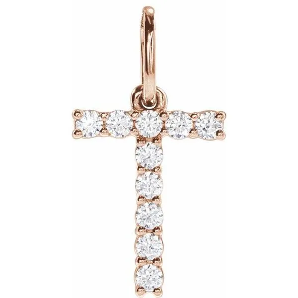 Accented Initial Necklace Colonial Jewelers of Easton Easton, MD