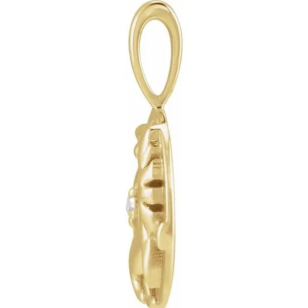 Accented Chinese Zodiac Pendant Image 2 Colonial Jewelers of Easton Easton, MD