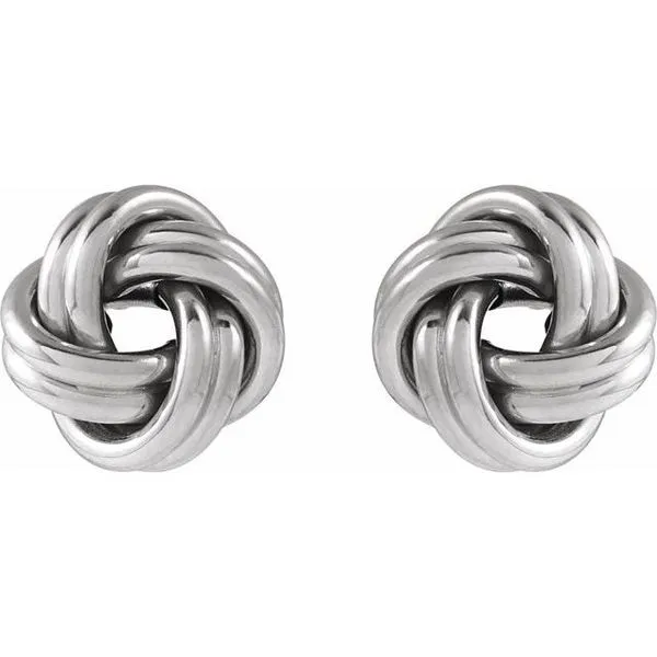 Knot Earrings Image 2 Diny's Jewelers Middleton, WI