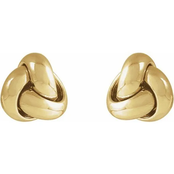 Knot Earrings Image 2 Gysbers Jewelry Waupun, WI