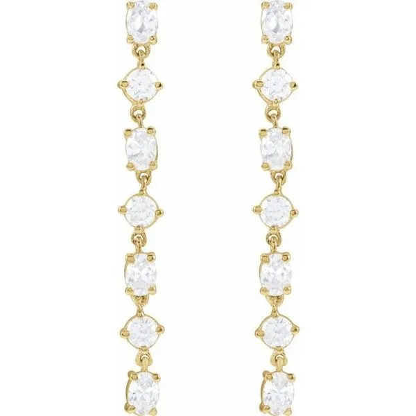 Lab-Grown Diamond Earrings Image 2 Clater Jewelers Louisville, KY