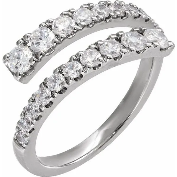 Lab-Grown Diamond Bypass Ring Bauble Patch Jewelers Comstock Park, MI