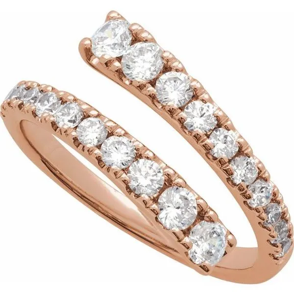 Lab-Grown Diamond Bypass Ring Image 4 Milan's Jewelry Inc Sarasota, FL