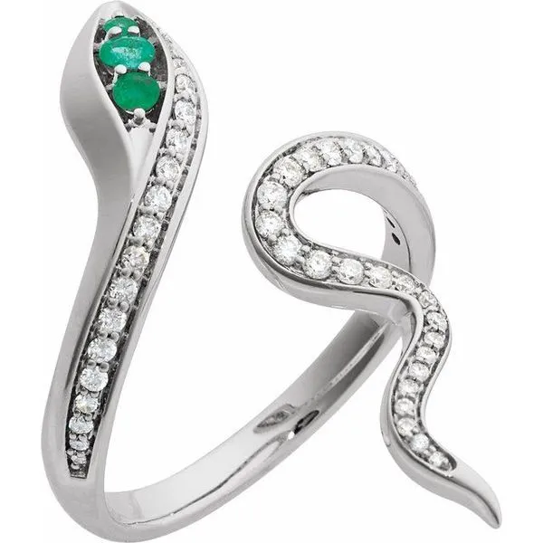 Accented Snake Ring Grayson & Co. Jewelers Iron Mountain, MI