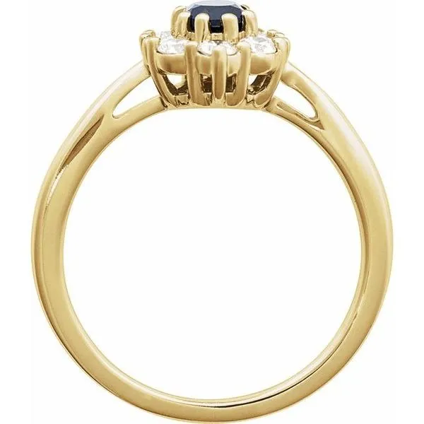 Halo-Style Ring Image 2 Hopman Jewelers Elkhart, IN