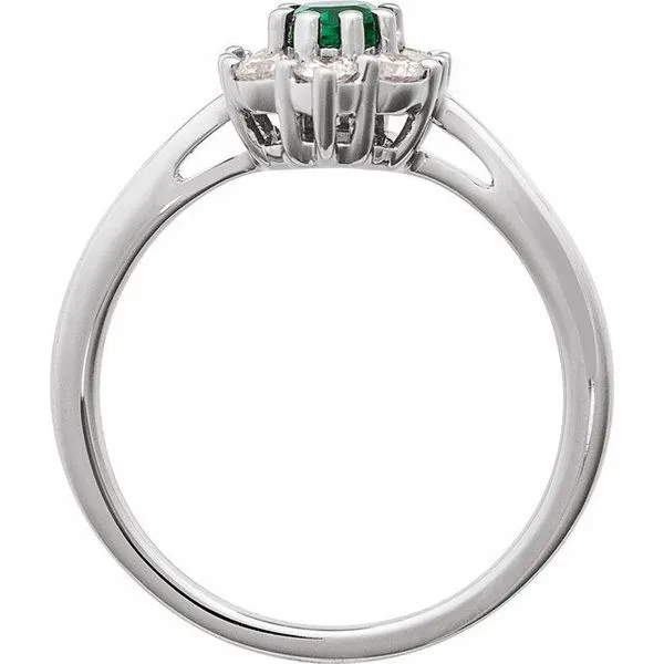 Halo-Style Ring Image 2 Rasmussen Jewelers Spanish Fork, UT