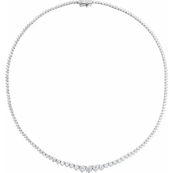 Lab-Grown Diamond Line Necklace James Wolf Jewelers Mason, OH