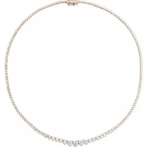 Lab-Grown Diamond Line Necklace Northwood Jewelers Northwood, OH