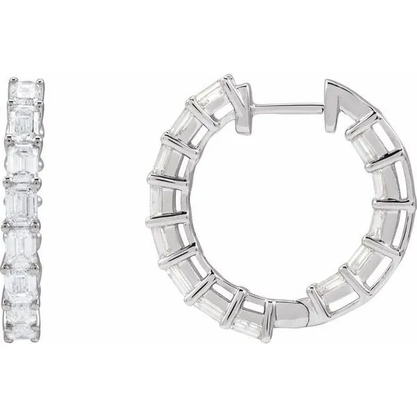 Inside-Outside Hoop Earrings Northwood Jewelers Northwood, OH