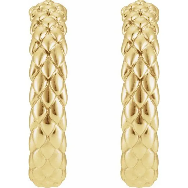 Hoop Earrings Image 2 John E. Koller Jewelry Designs owasso, OK