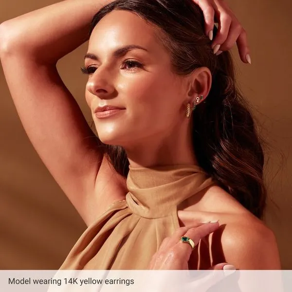 Hoop Earrings Image 3 Hopman Jewelers Elkhart, IN